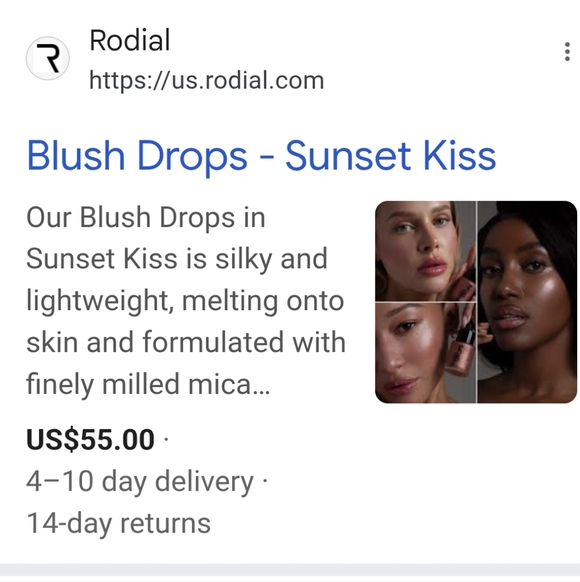 Rodial Pink Blush Radiant Glow In Sunset Kiss NIB - Picture 15 of 15